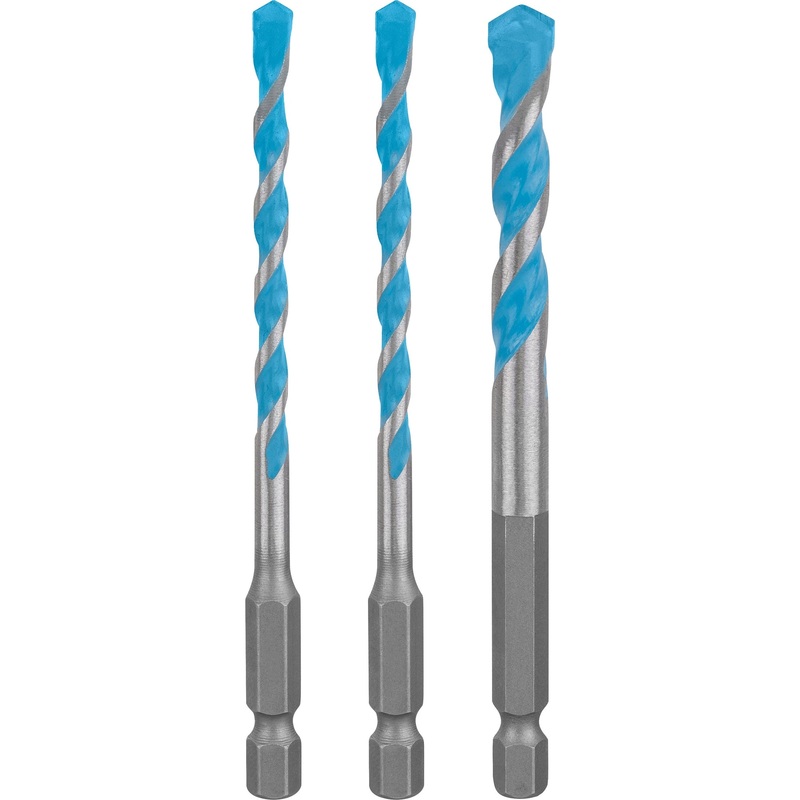 Bosch Professional HEX-9 MultiConstruction Drill Bit Set – 5/6/8 mm (3-pc)
