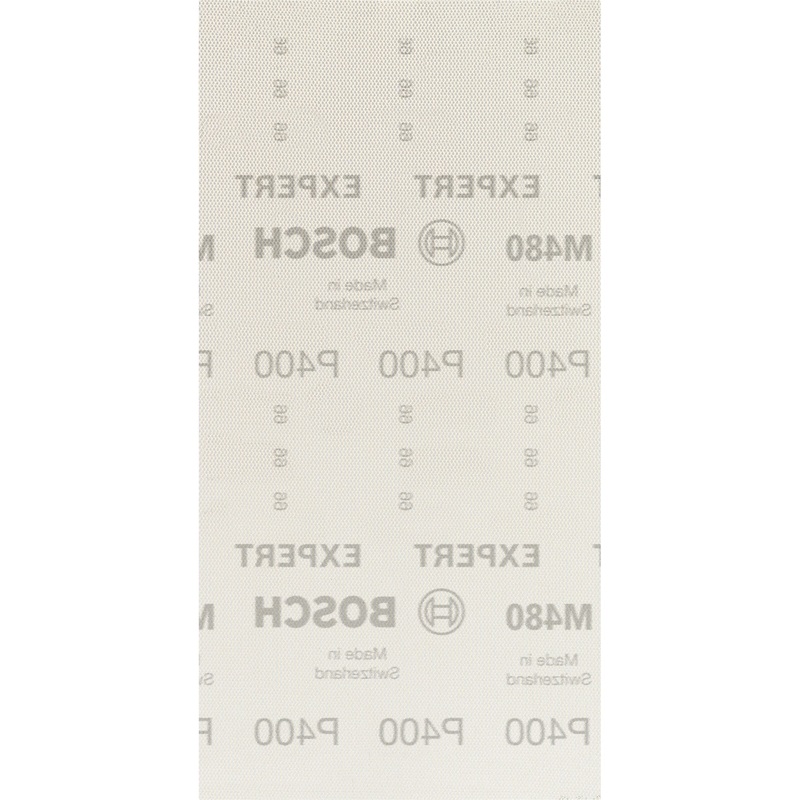 Bosch Professional Expert M480 Sanding Net for Orbital Sanders – 115 x 230 mm, G 400