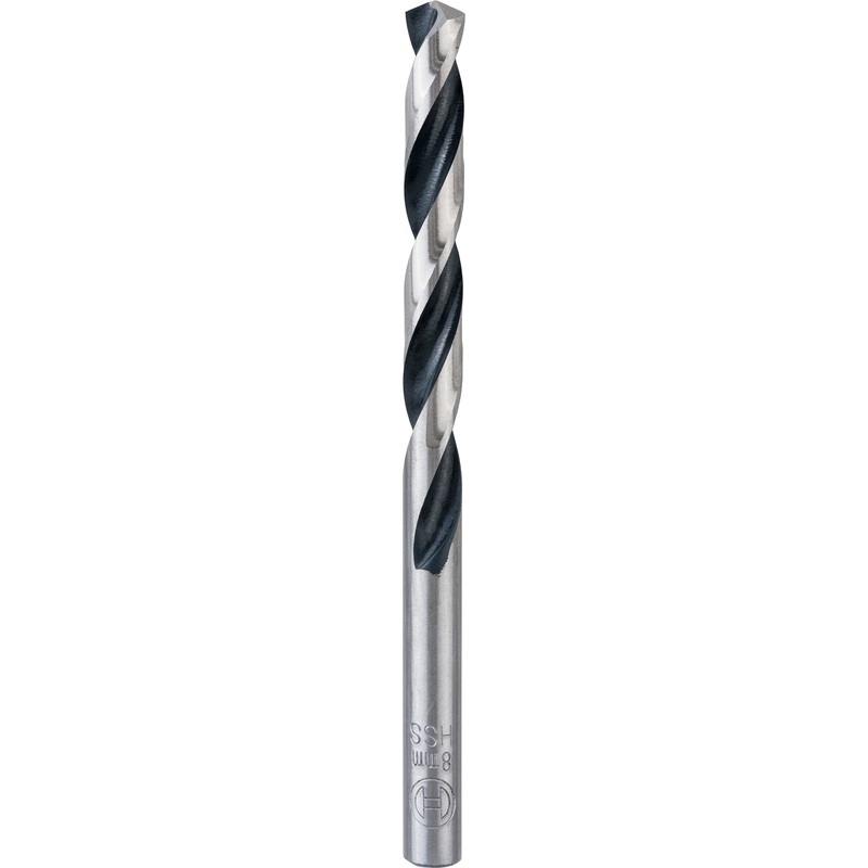 Bosch Professional HSS Twist PointTeQ Drill Bit 10pc 8.0mm