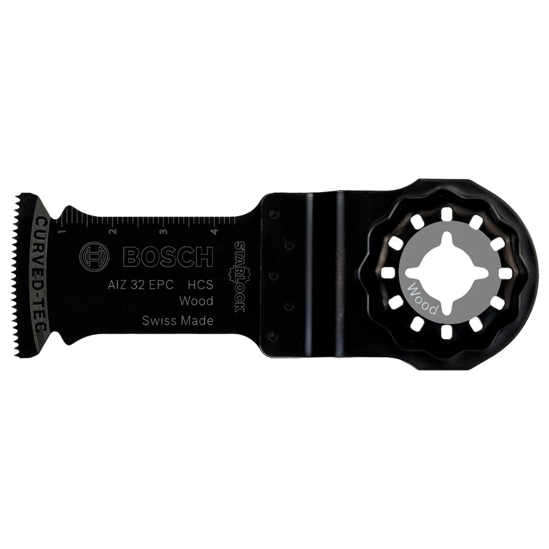 Bosch Professional Starlock AIZ 32 EPC HCS Wood Curved-Tec (5 Pack)