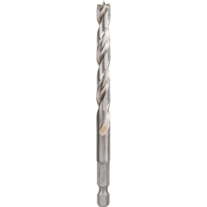 Bosch Professional Wood Bit – Hex Shank, 8mm x 75mm x 117mm
