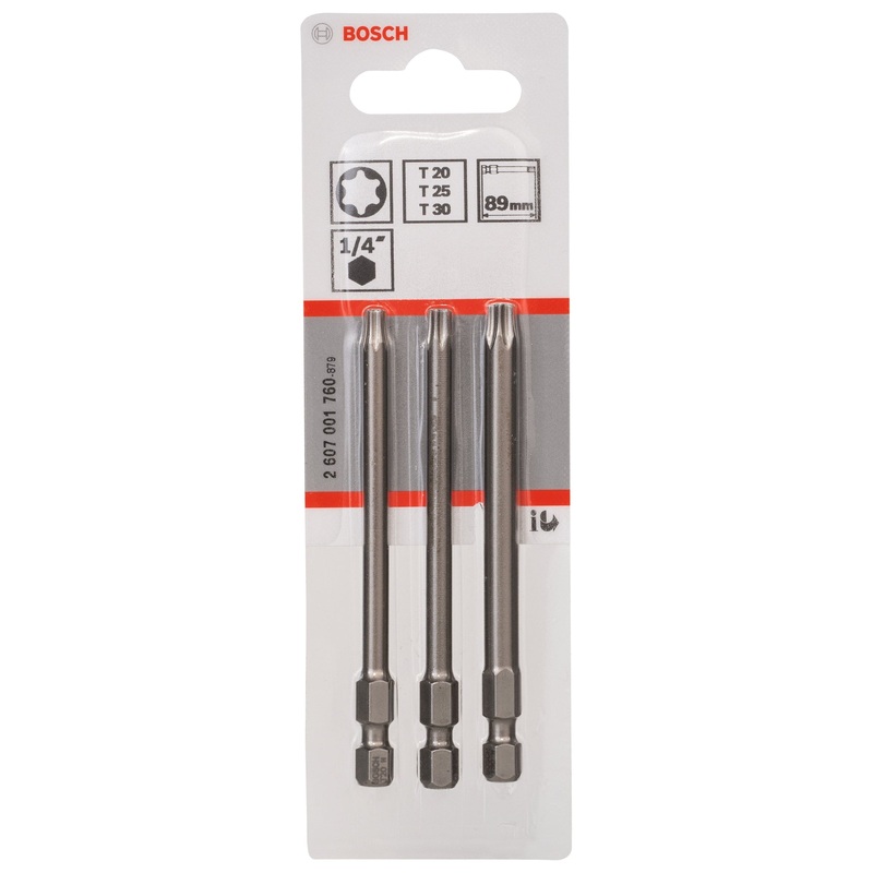 Bosch Professional 3 Pack Torx (89mm) – Mixed