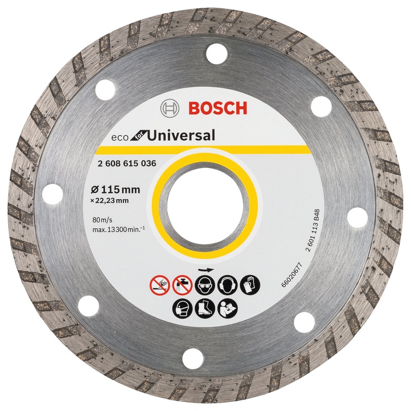 Bosch Professional Diamond Cutting Disc ECO – Universal, 115×22.23×2.0x7