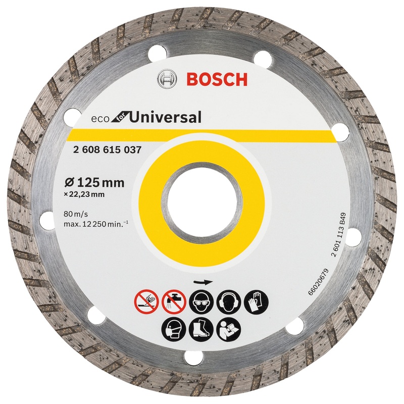 Bosch Professional Diamond Cutting Disc ECO – Universal, 125×22.23×2.4×7