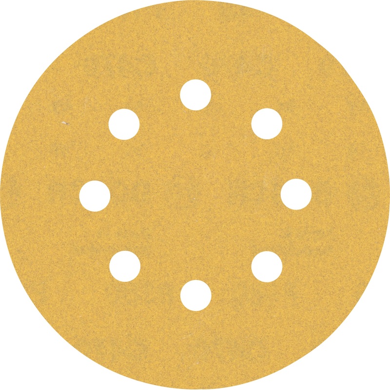 Bosch Professional Expert C470 Sandpaper – 125mm, 8 Holes, G 180  for Random Orbital Sanders