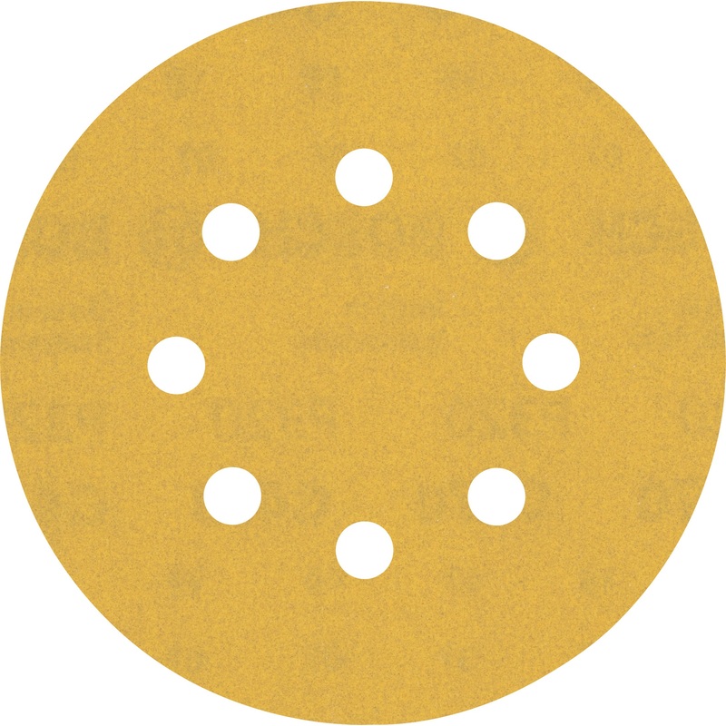 Bosch Professional Expert C470 Sandpaper – 125mm, 8 Holes, G 320  for Random Orbital Sanders