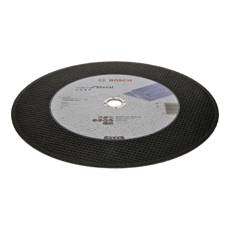 Bosch Professional Expert Metal Straight Cutting Disc – A 36 R BF, 355mm x 25.40mm x 2.8mm