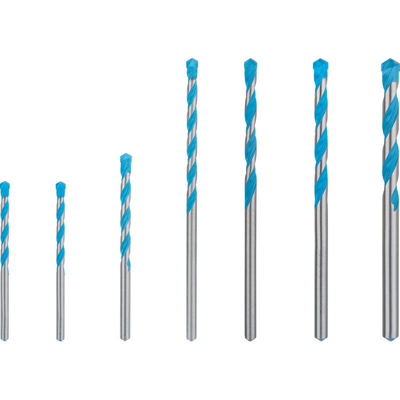 Bosch Professional Expert MultiConstruction CYL-9 Drill Bit Set – 7 Pack (5/5.5/6/6/7/8/10 mm)