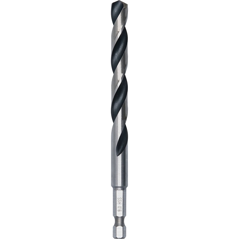 Bosch Professional HSS PointTeQ Hex Drill Bit – 9.0mm