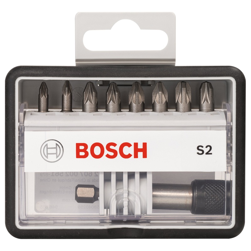 Bosch Professional RobustLine 8+1pcs extra-hard set