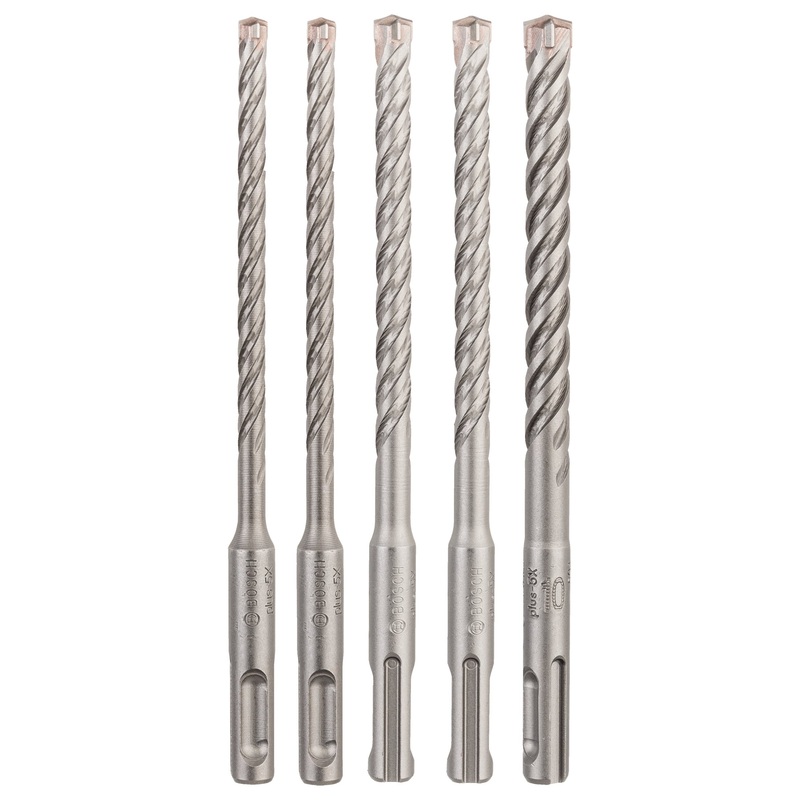 Bosch Professional SDS Plus-5X Hammer Drill Bit Set – 6/6/8/8/10mm