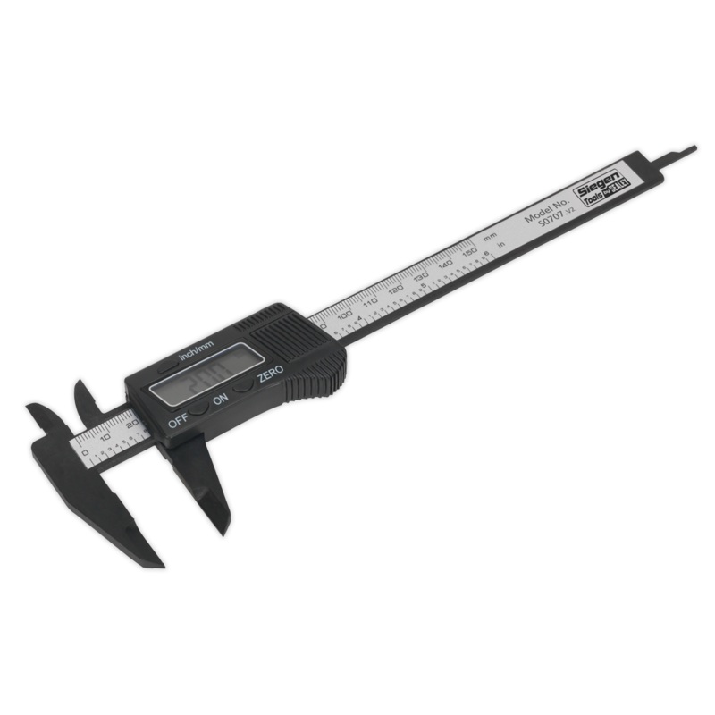 Sealey Digital Electronic Vernier Caliper 0-150mm(0-6)