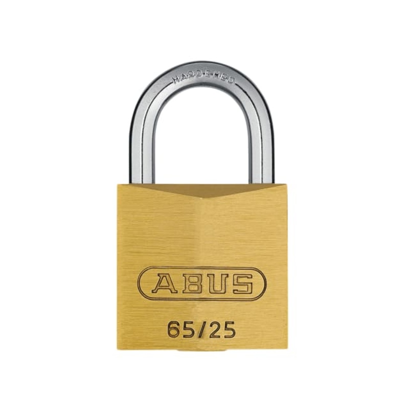 ABUS Mechanical 65/25mm Brass Padlock Keyed Alike 253