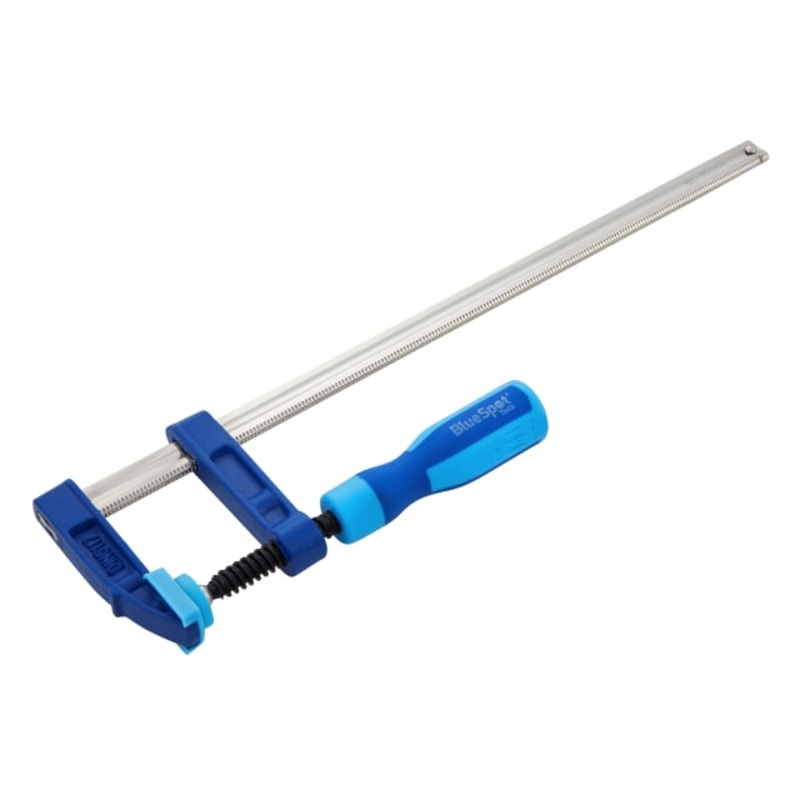 BlueSpot Tools Heavy-Duty F-Clamp 80 x 600mm