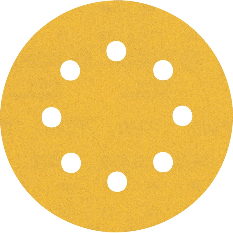 Bosch Professional Expert C470 Sandpaper – 115mm, 8 Holes, G 240  for Random Orbital Sanders