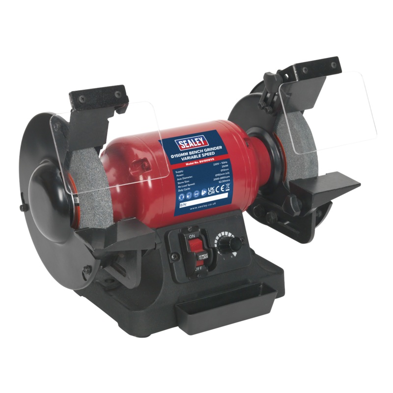 Sealey Bench Grinder 150mm Variable Speed