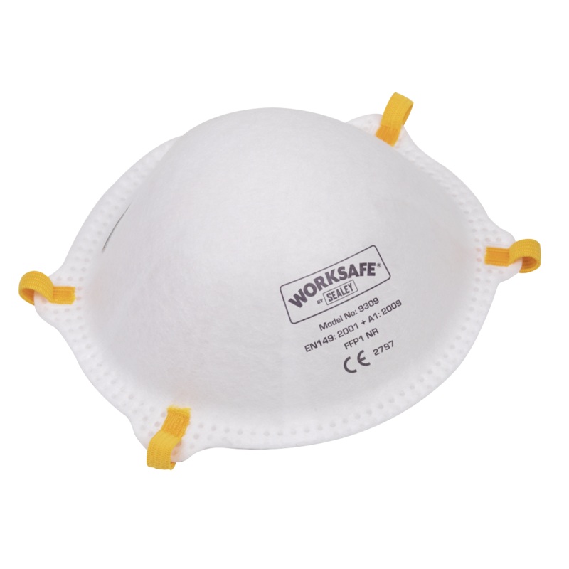 Sealey Cup Mask FFP1 – Pack of 10
