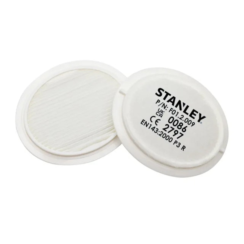 STANLEY Respirator P3 Replacement Filters (Pack of 2)