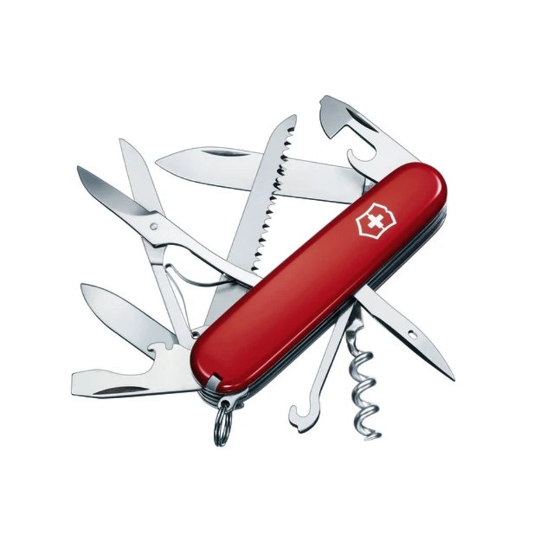 Victorinox Huntsman Swiss Army Knife Red Blister Pack