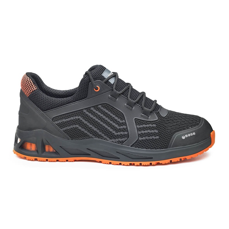 Base Protection K-Twist Shoes|Black/Orange|UK 4|UK 4.5|UK 5|UK 6|UK 6.5|UK 7|UK 8|UK 9|UK 10|UK 11|UK 11.5|UK 12|UK 13