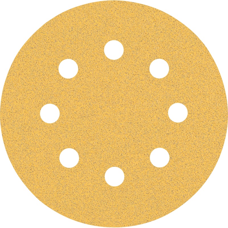 Bosch Professional Expert C470 Sandpaper – 115mm, 8 Holes, G 80  for Random Orbital Sanders