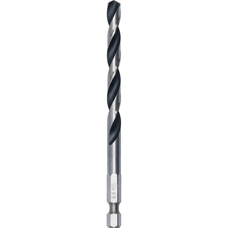 Bosch Professional HSS PointTeQ Hex Drill Bit – 6.8mm