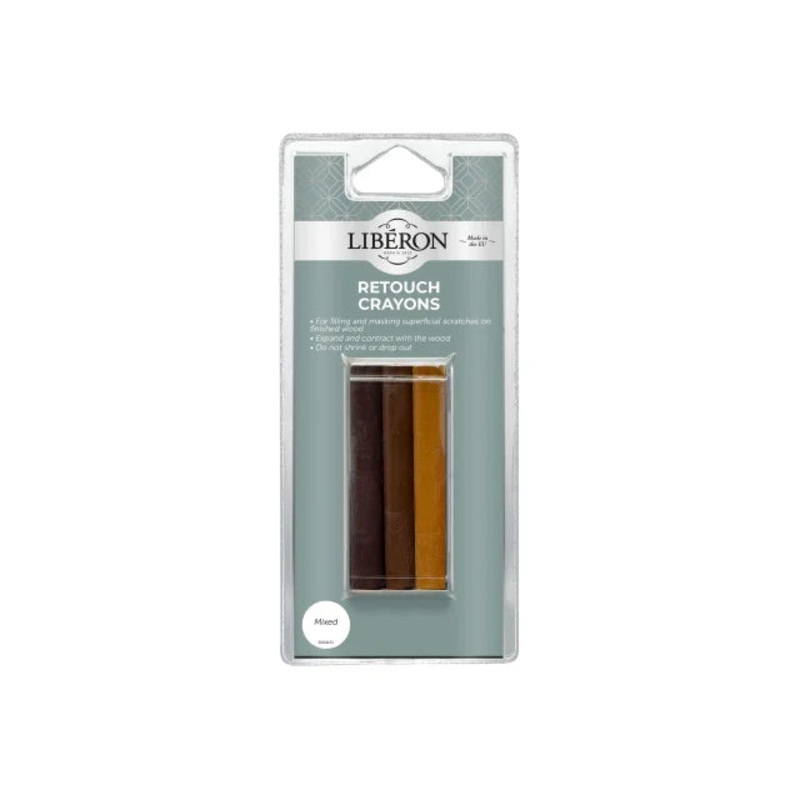 Liberon Retouch Crayons Mixed (3 Pack)