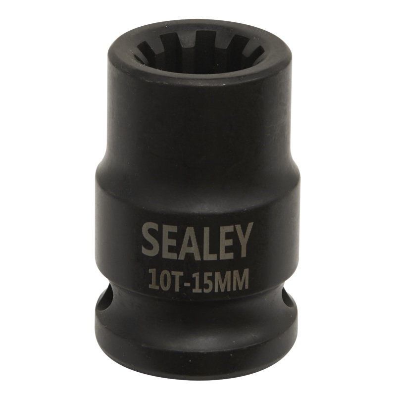 Sealey Brake Caliper Socket 1/2Sq Drive 15mm 10-Point
