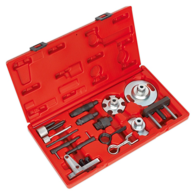 Sealey Diesel Engine Timing Tool & HP Pump Removal Kit – for VAG 2.7D/3.0D/4.0D/4.2D TDi – Chain Drive