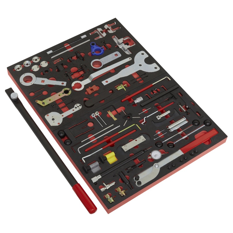 Sealey Diesel & Petrol Master Timing Tool Kit 59pc VAG – Belt/Chain Drive
