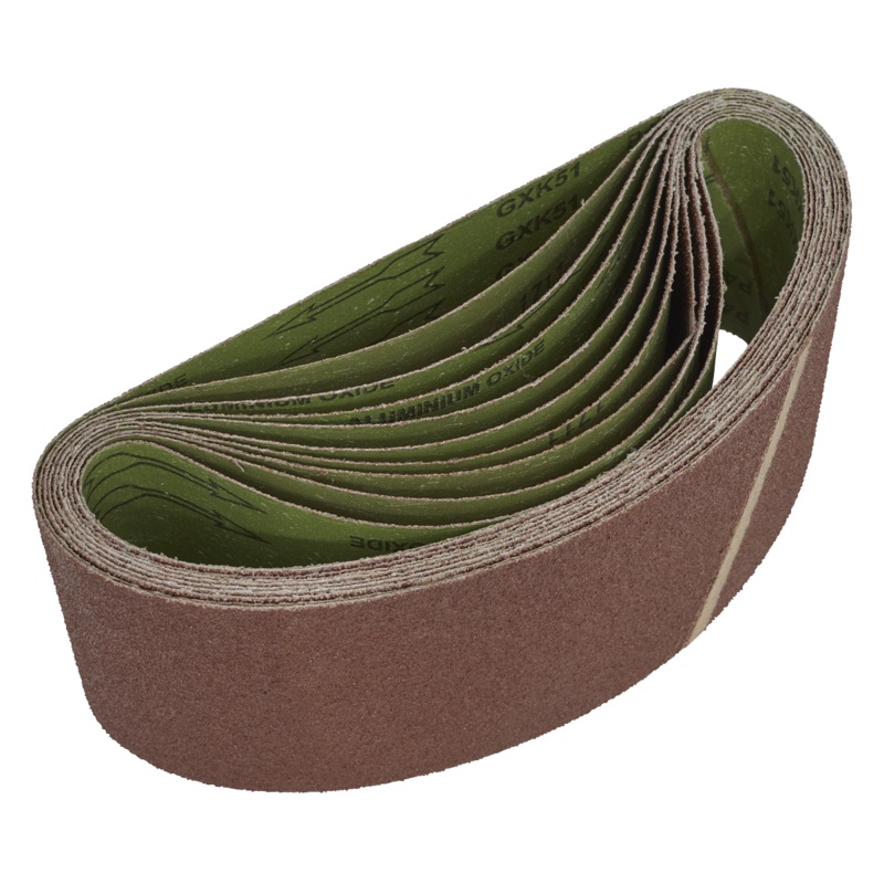 Sealey Sanding Belt 100 x 610mm 40Grit – Pack of 10