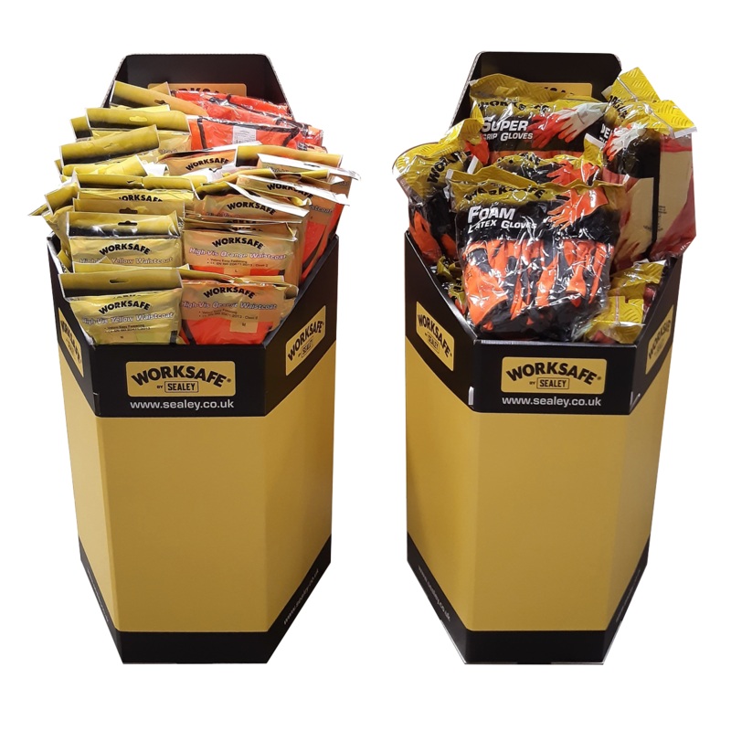 Sealey Worksafe Dump Bin – Hi-Vis Waistcoats