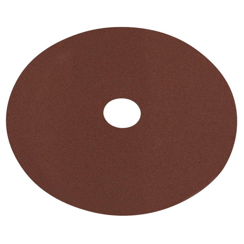 Sealey Fibre Backed Disc 115mm – 120Grit Pack of 25