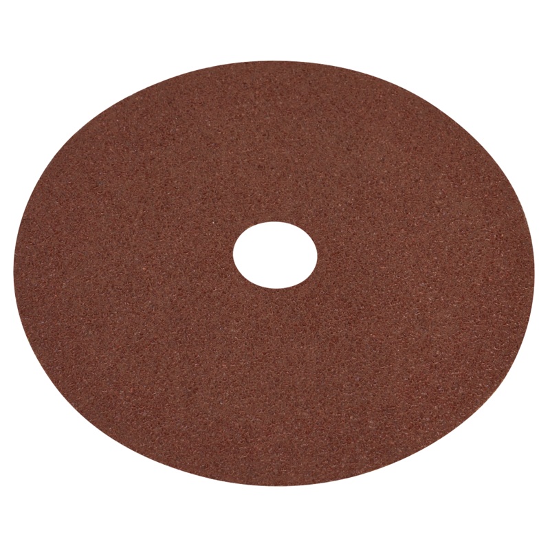Sealey Fibre Backed Disc 115mm – 40Grit Pack of 25
