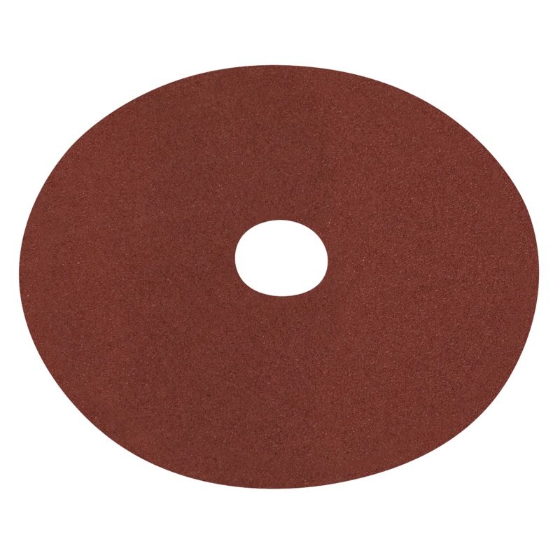 Sealey Fibre Backed Disc 125mm – 60Grit Pack of 25