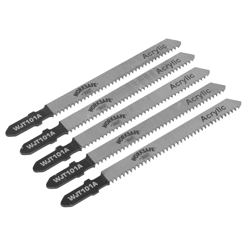Sealey Jigsaw Blade Metal 75mm 12tpi – Pack of 5 WJT101A
