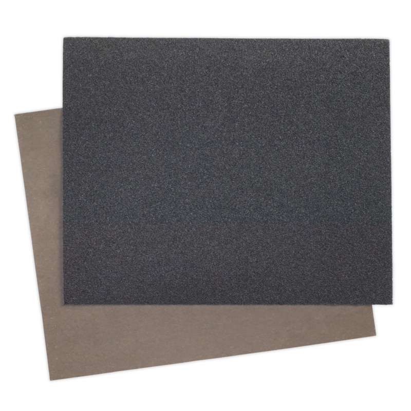 Sealey Wet & Dry Paper 230 x 280mm 800Grit Pack of 25