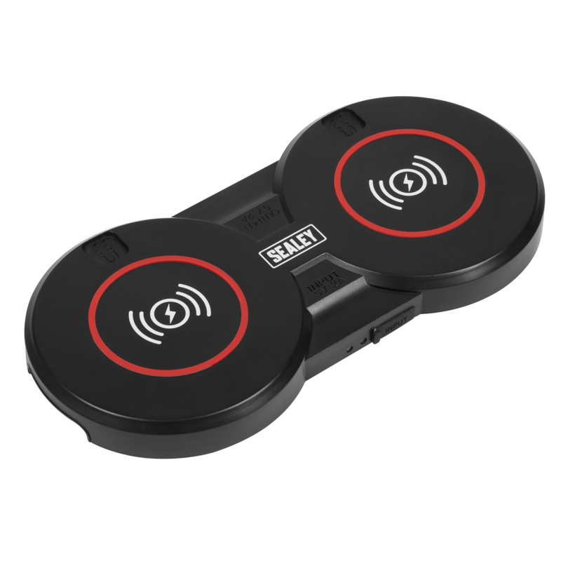 Sealey Wireless Charging Base Double 5V 2A