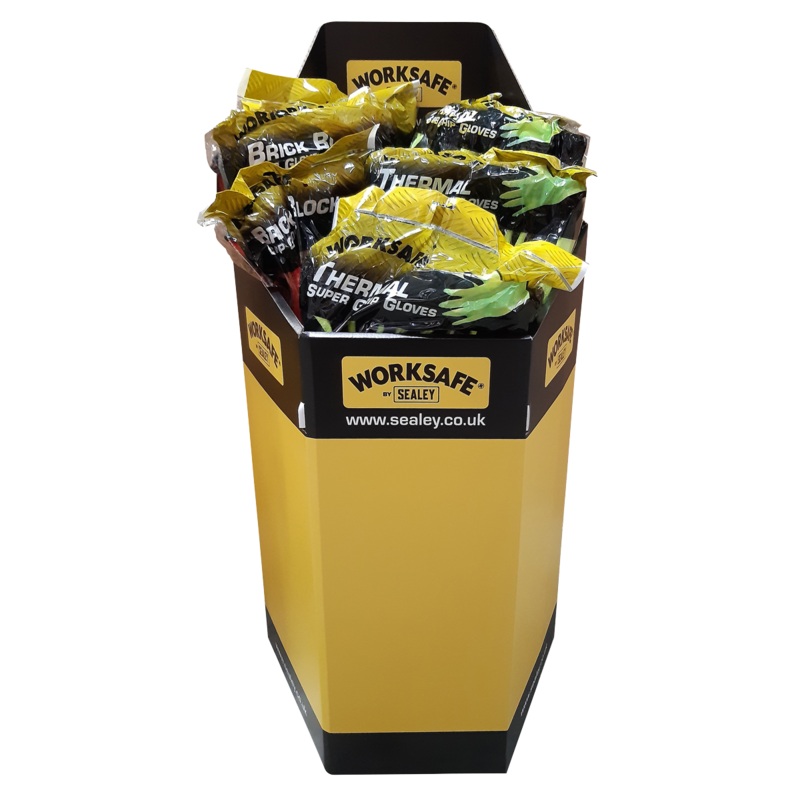 Sealey Worksafe Dump Bin – Gloves 1