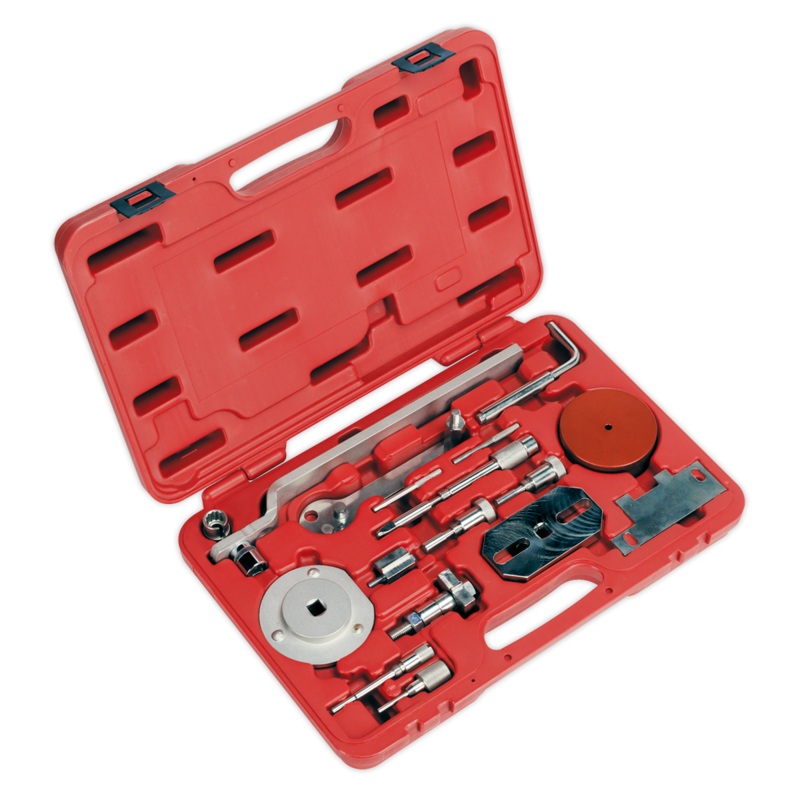 Sealey Diesel Engine Timing Tool Kit for Fiat, Ford, Iveco, PSA – 2.2D/2.3D/3.0D – Belt/Chain Drive