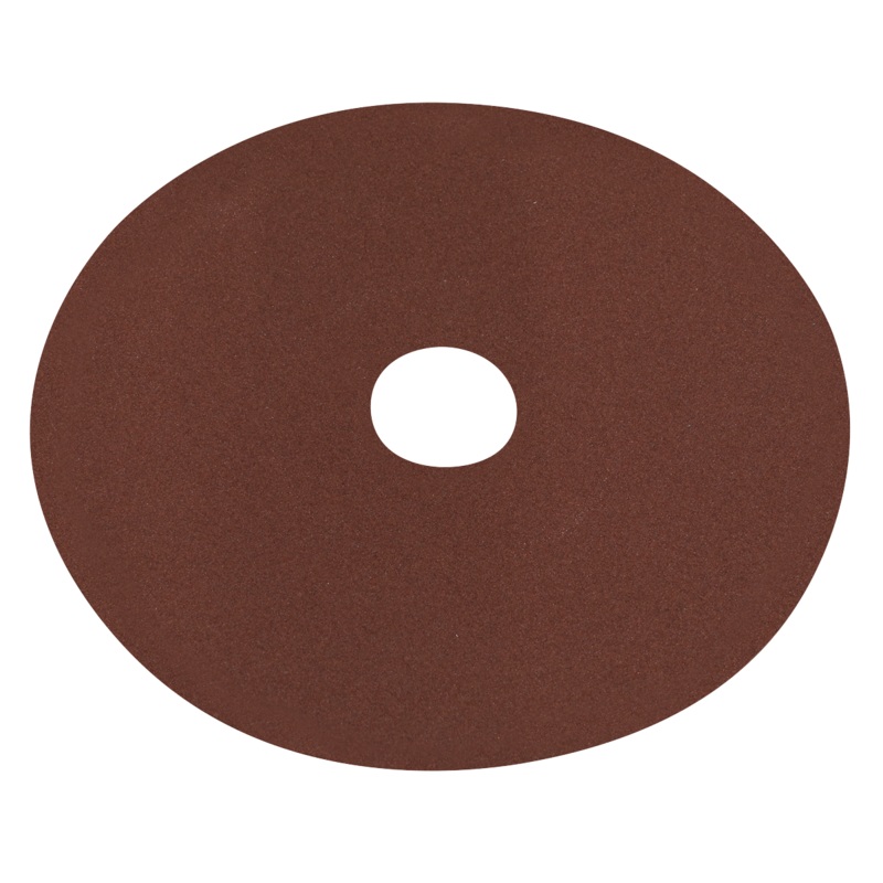 Sealey Fibre Backed Disc 125mm – 120Grit Pack of 25
