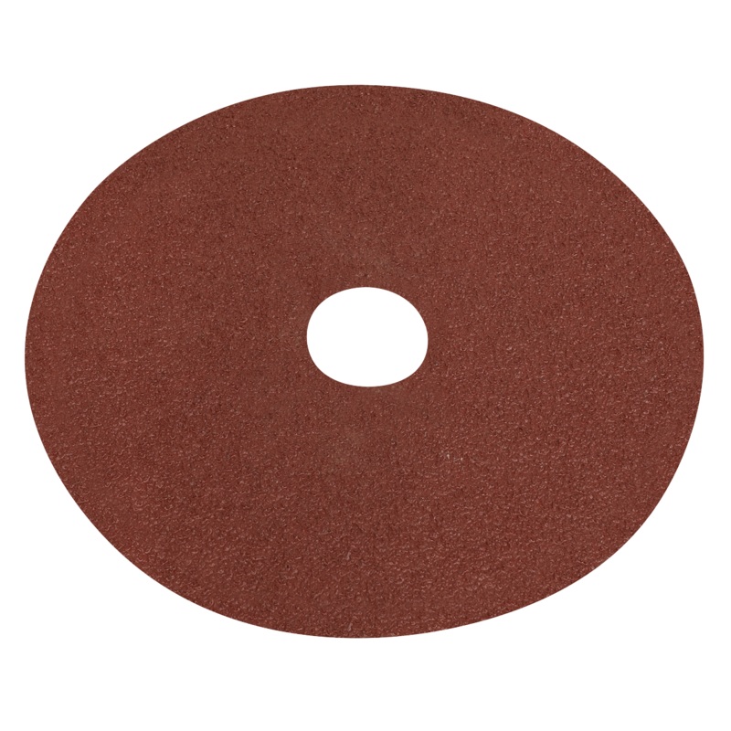 Sealey Fibre Backed Disc 125mm – 40Grit Pack of 25
