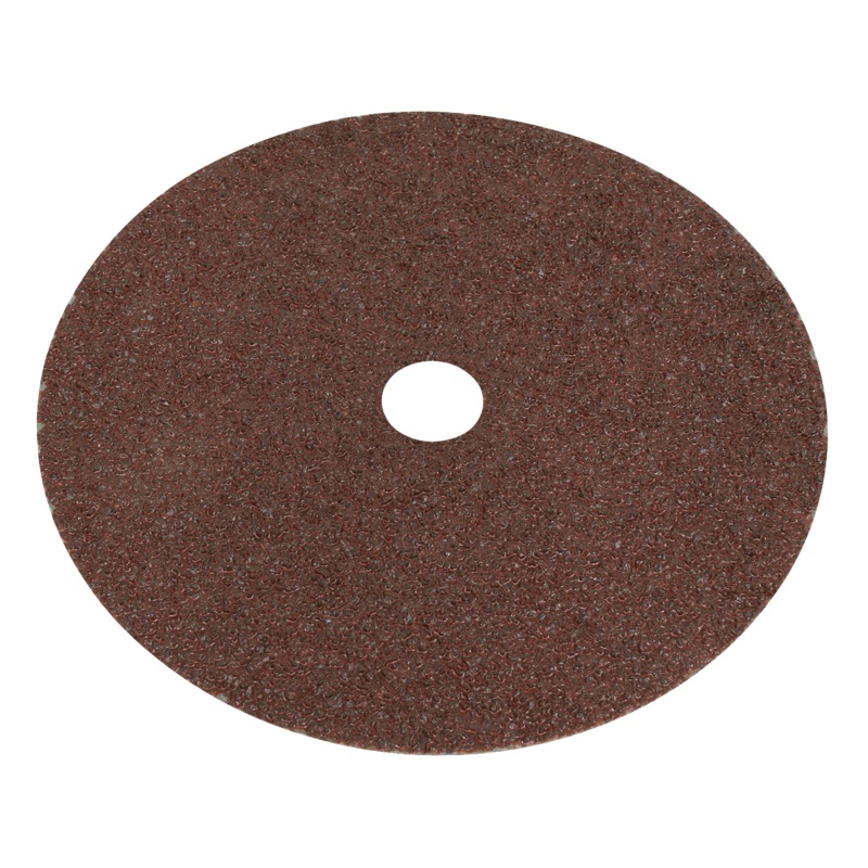Sealey Fibre Backed Disc 175mm – 24Grit Pack of 25