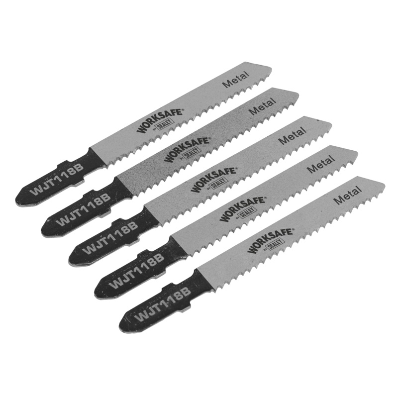 Sealey Jigsaw Blade Metal 55mm 12tpi – Pack of 5 WJT118B