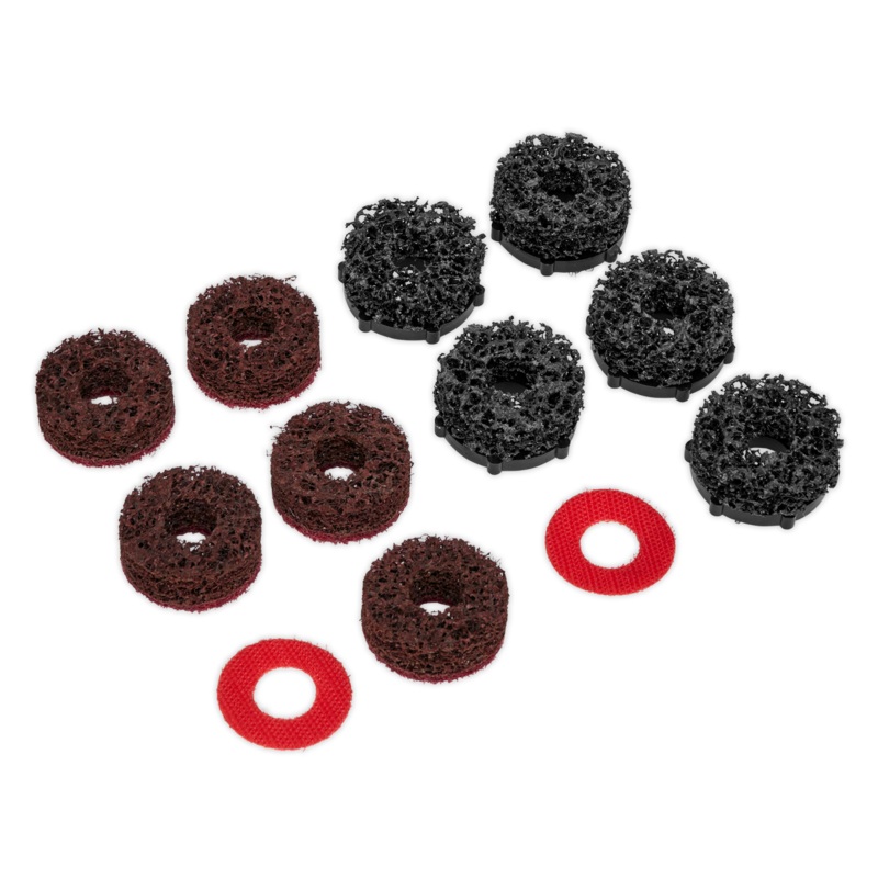 Sealey Stud Hub Cleaner Pads for VS8002 Pack of 12