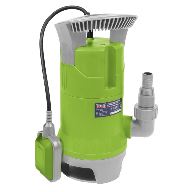 Sealey Submersible Dirty Water Pump Automatic 225L/min 230V WPD235P