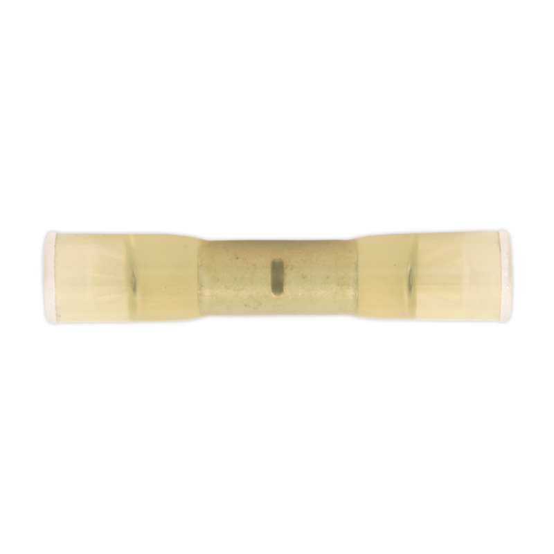 Sealey Cold Seal Butt Connector Yellow 5.9mm Pack of 10