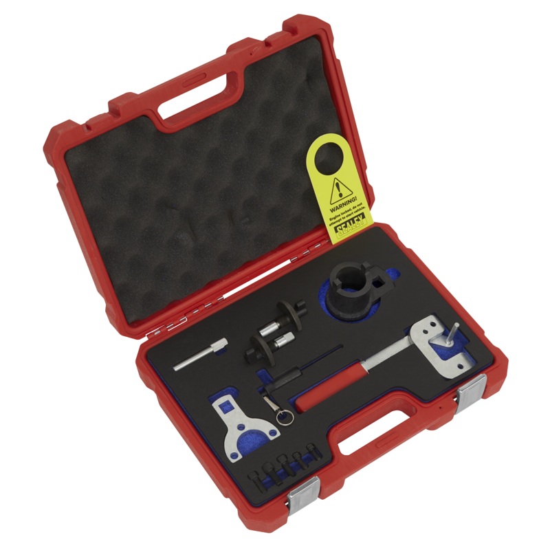 Sealey Diesel Engine Timing Tool Kit – for Alfa Romeo, Ford, PSA, Suzuki, GM 1.3D 16v – Chain Drive