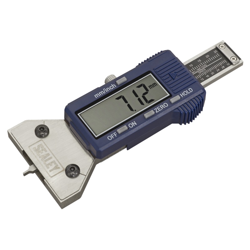 Sealey Digital Tyre Tread Depth Gauge – Pin Tip