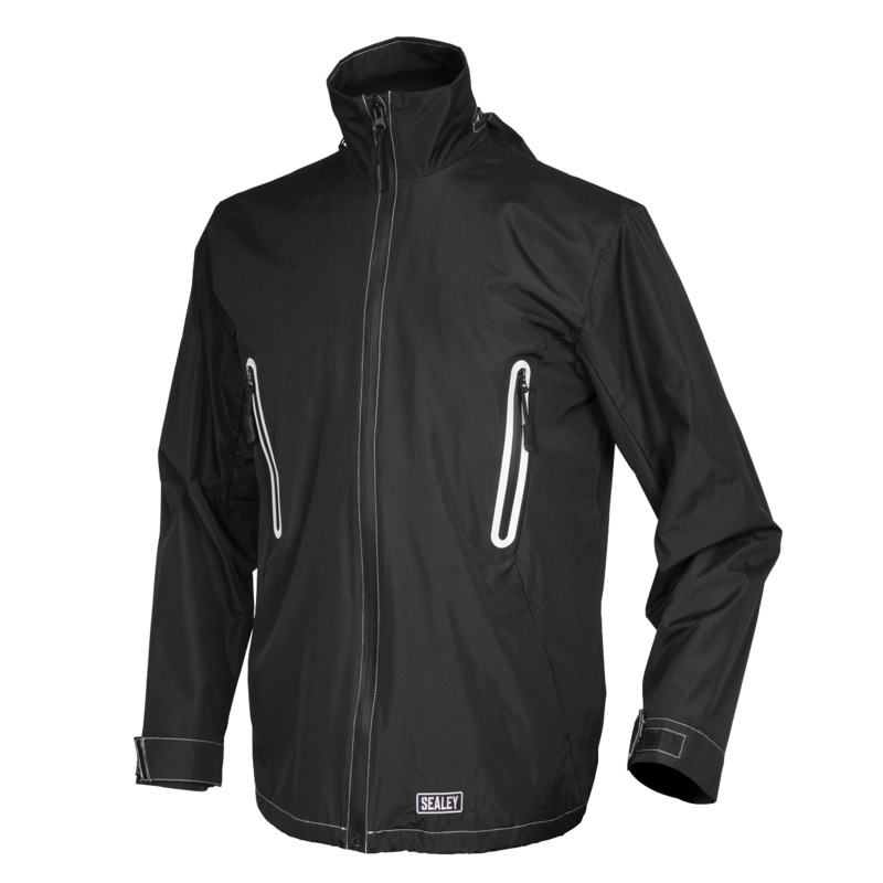Sealey Heated Rain Jacket 5V – 48 Chest Large